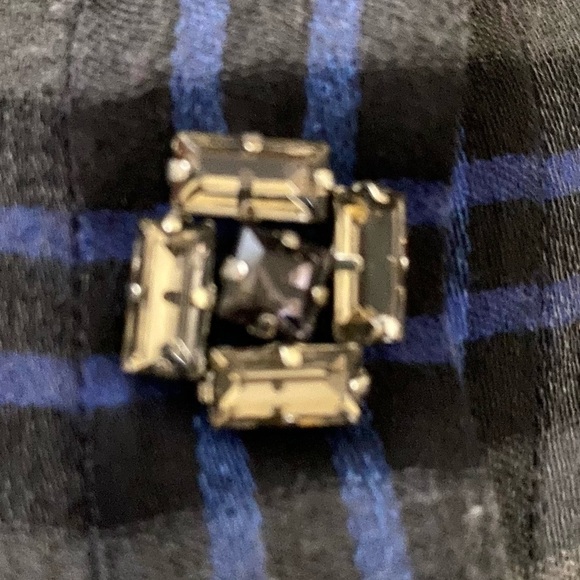 Loft Plaid Long Sleeve Blouse Size Large - Picture 8 of 13